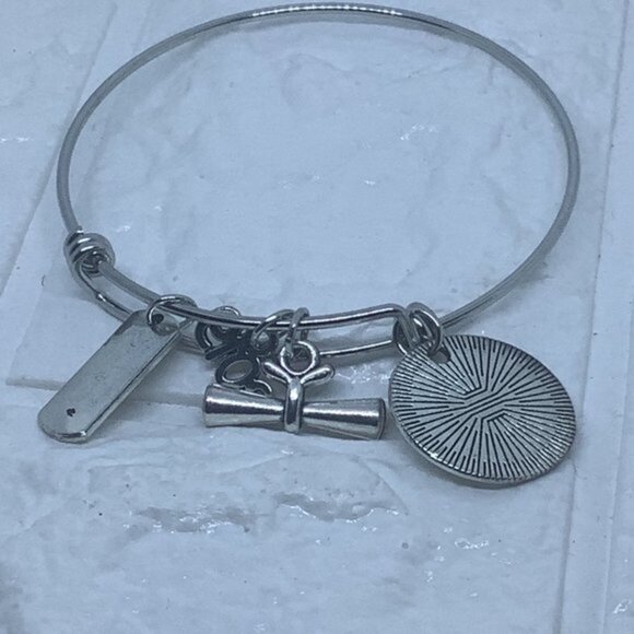 Graduation Bracelet She Believed She Could So She Did Inspirational Charm Bangle - Picture 4 of 8